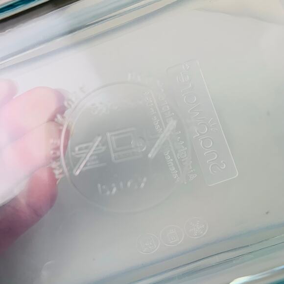 Snapware Total Solution Glass Food Storage Containers Set with Plastic Lids 3Pcs - Picture 2 of 9